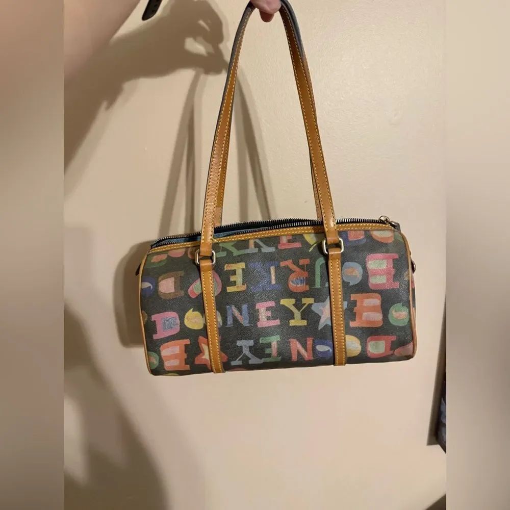 Dooney Rainbow Zipper